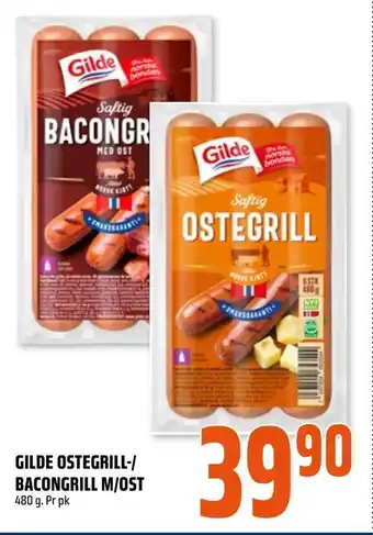 Coop Obs Gilde ostegrill-/ bacongrill m/ost tilbud