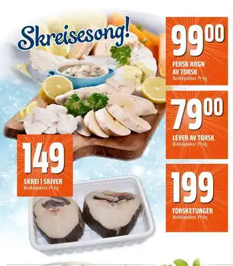 Coop Obs Lever av torsk tilbud