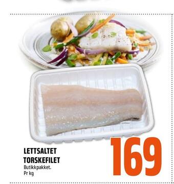 Coop Obs Lettsaltet torskefilet tilbud