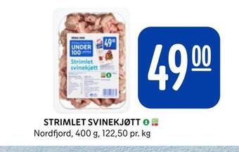 Rema 1000 Strimlet svinekjøtt tilbud