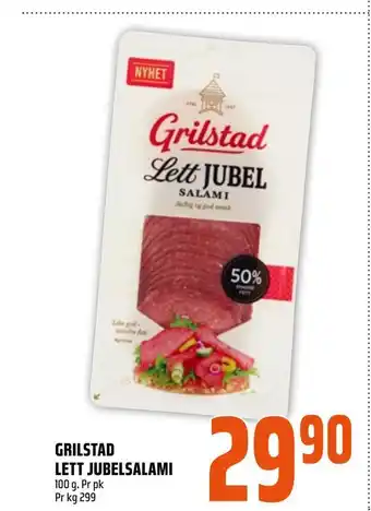 Grilstad lett jubelsalami