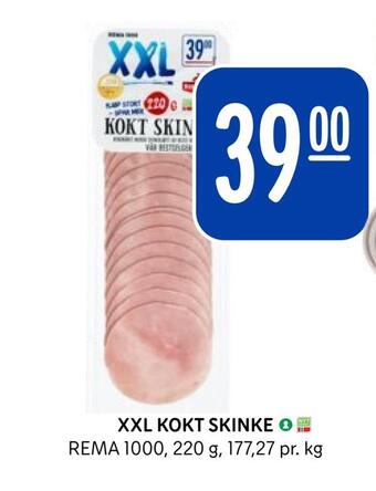 Rema 1000 Xxl kokt skinke tilbud