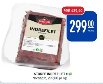 Rema 1000 Storfe indrefilet tilbud