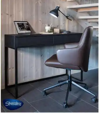 Møbelringen Woodstory skrivebord stressless tilbud