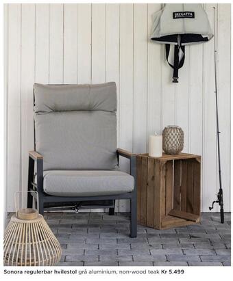 Møbelringen Sonora regulerbar hvilestol tilbud