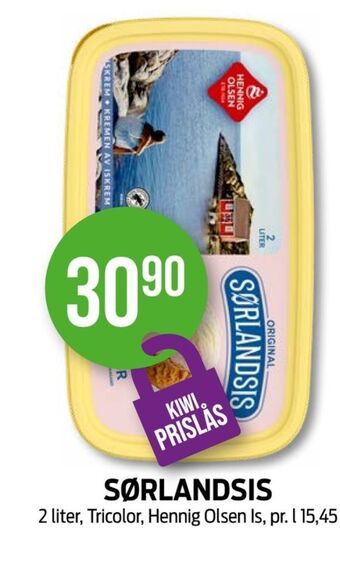 Kiwi Sørlandsis is tilbud