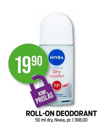 Kiwi Nivea roll-on tilbud