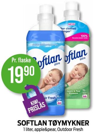 Kiwi Softlan tøymykner tilbud