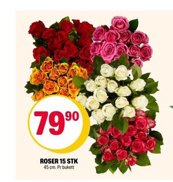 Coop Extra Roser 15 stk tilbud