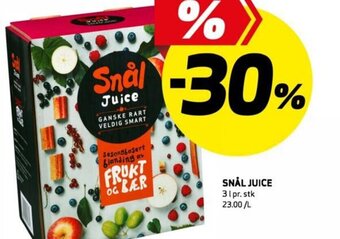 Bunnpris Snål Juice tilbud