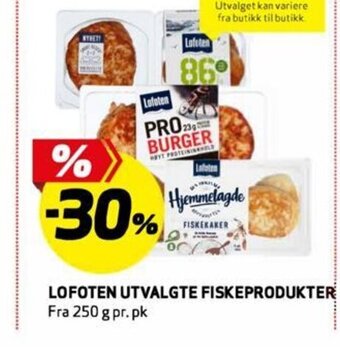 Bunnpris Lofoten Utvalgte Fiskeprodukter tilbud