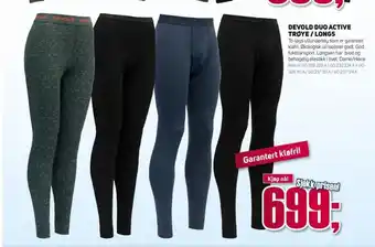 Sport 1 Devold Duo Active Trøye/ Longs tilbud