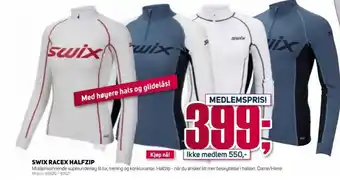 Sport 1 Swix Racex Halfzip tilbud