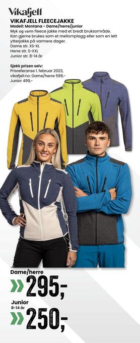 Sport Outlet Vikafjell fleecejakke tilbud