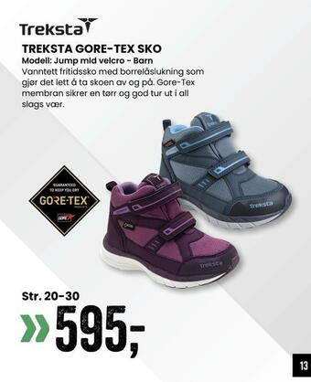 Sport Outlet Treksta gore-tex sko tilbud