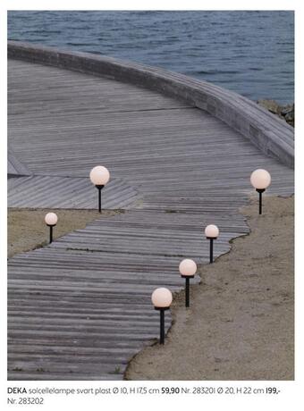 Bohus Deka solcellelampe tilbud