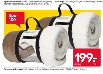 Rusta Teppe med vekter tilbud