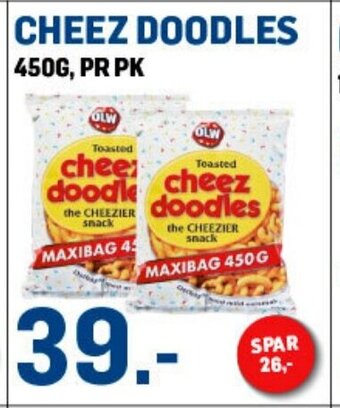 Price Lagerbutikk Cheez Doodles tilbud
