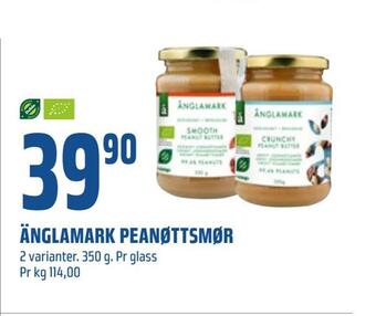 Coop Obs Änglamark peanøttsmør tilbud