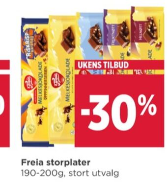 Meny Freia tilbud