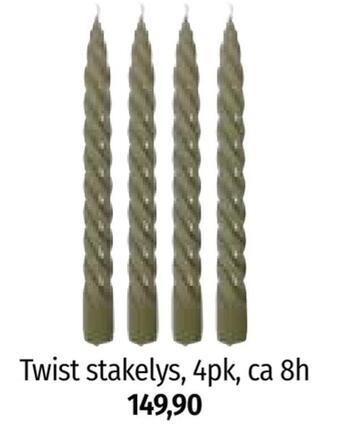 Nille Twist stakelys tilbud