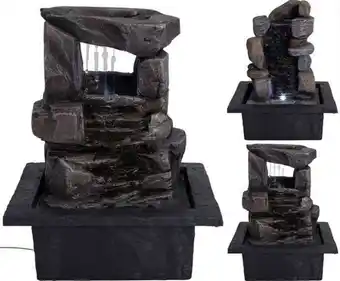 Importpris Vann fontene "stein" - 22x19x28 cm tilbud