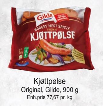 Joker Kjøttpølse tilbud