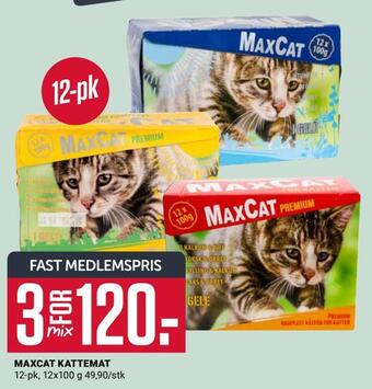 Europris Maxcat kattemat tilbud