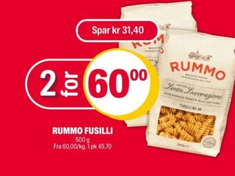 Coop Extra Rummo pasta tilbud