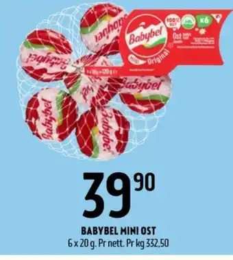 Coop Prix Babybel ost tilbud