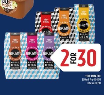 Coop Prix Tine iskaffe tilbud