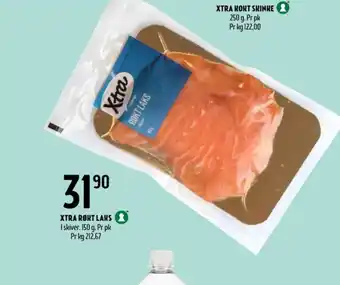 Coop Prix Xtra laks i skiver tilbud