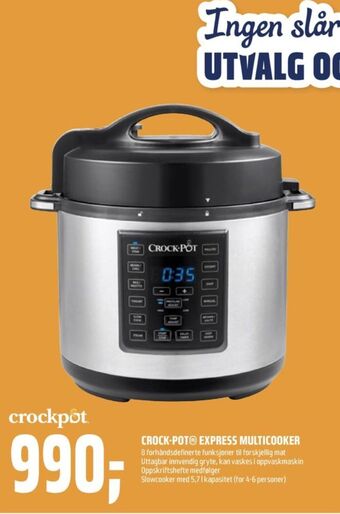 Coop Obs Crock pot slowcooker tilbud