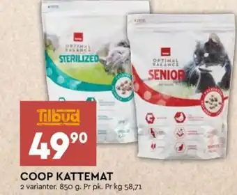 Coop Mega Coop kattemat tilbud