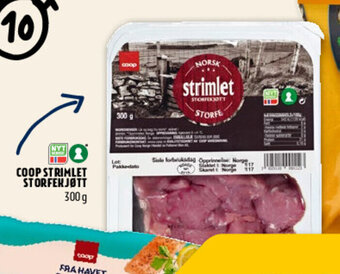 Coop Prix Coop Strimlet Storfekjøtt tilbud