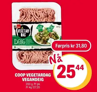 Coop Extra Coop Vegetardag Vegandeig tilbud