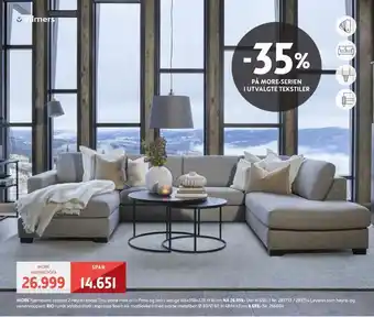 Bohus More hjørnesofa tilbud