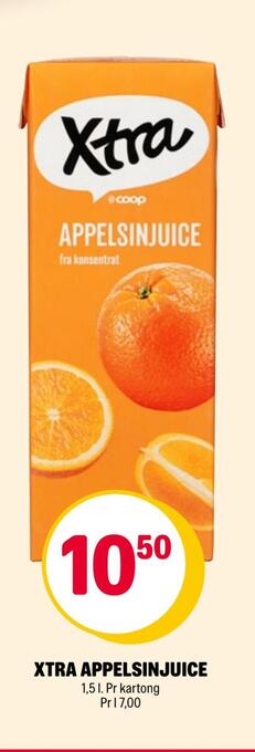 Xtra appelsinjuice