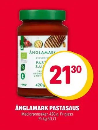 Coop Extra Änglamark pastasaus tilbud