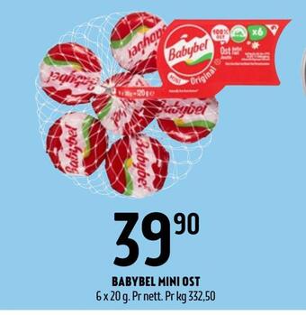 Coop Prix Babybel mini ost tilbud