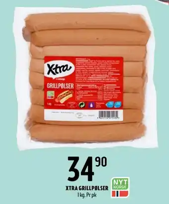 Coop Prix Xtra grillpølser tilbud