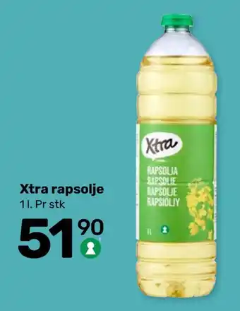 Coop Marked Xtra rapsolje tilbud