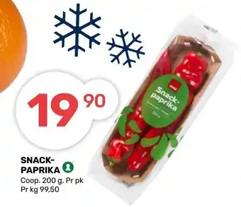 Snack paprika