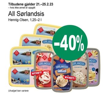 Joker Sørlandsis tilbud