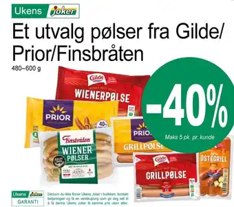 Joker Gilde tilbud