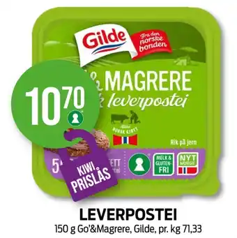 Kiwi Gilde leverpostei tilbud