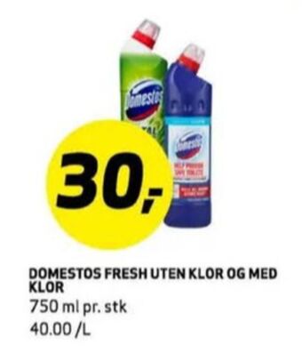 Bunnpris Domestos wc rens tilbud