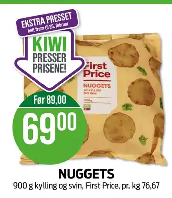 Kiwi First price ferdigretter tilbud