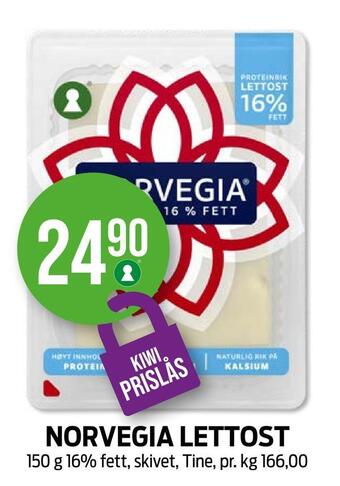 Kiwi Norvegia lettost tilbud