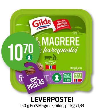 Kiwi Leverpostei tilbud